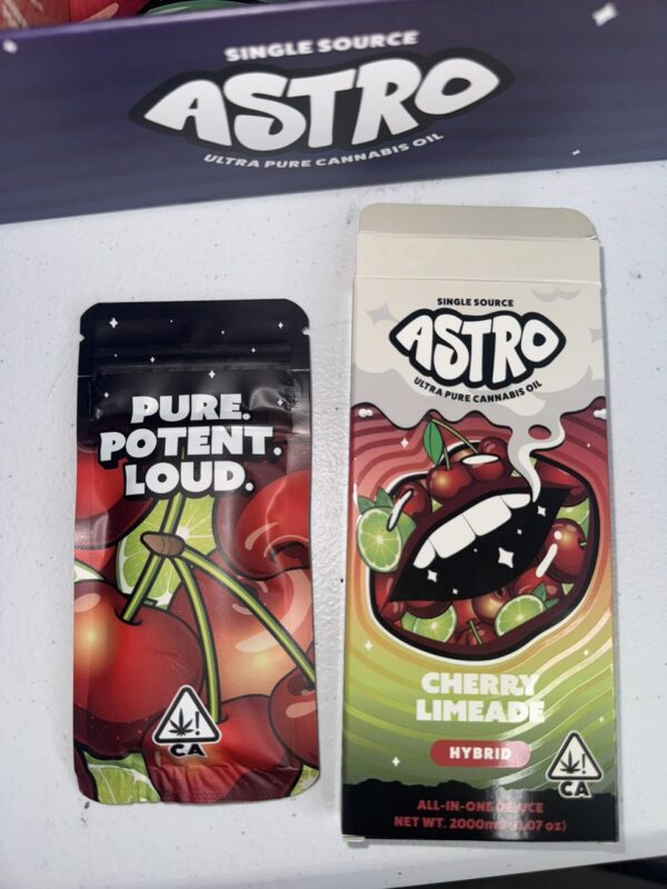 Astro 2G Disposable, a high-potency live resin vape pen designed for smooth, powerful hits and unmatched flavor.