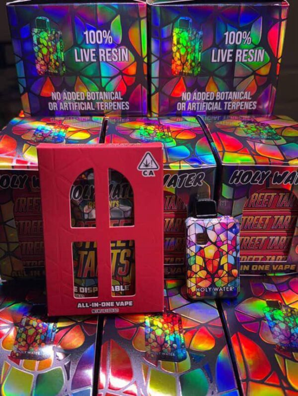 Step into a new level of vaping purity with the Holy Water 1G Disposable, premium vape experience in every puff.