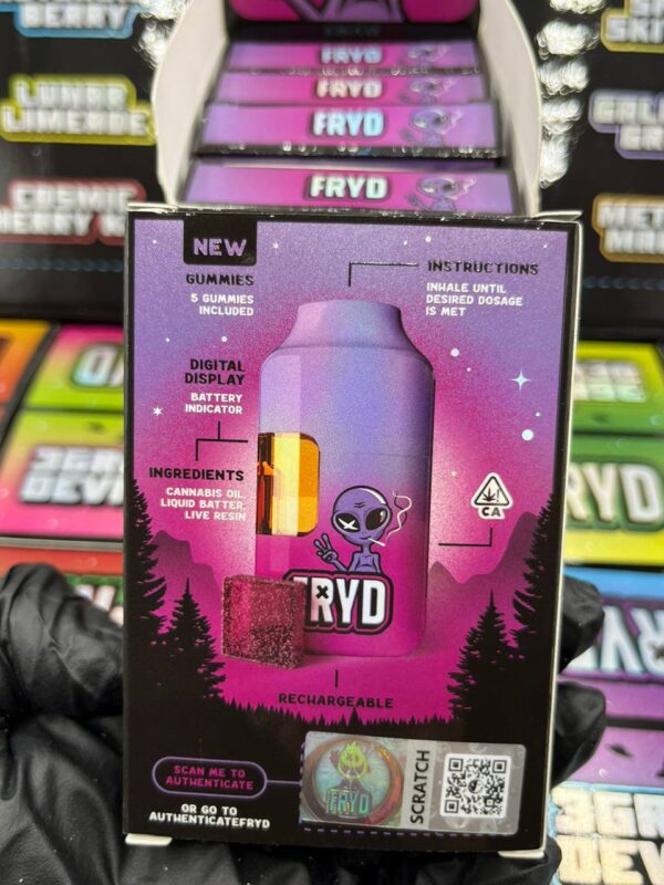 The FRYD 3G Disposable is designed for those who demand top-tier quality, bold flavors, and powerful potency in every puff.