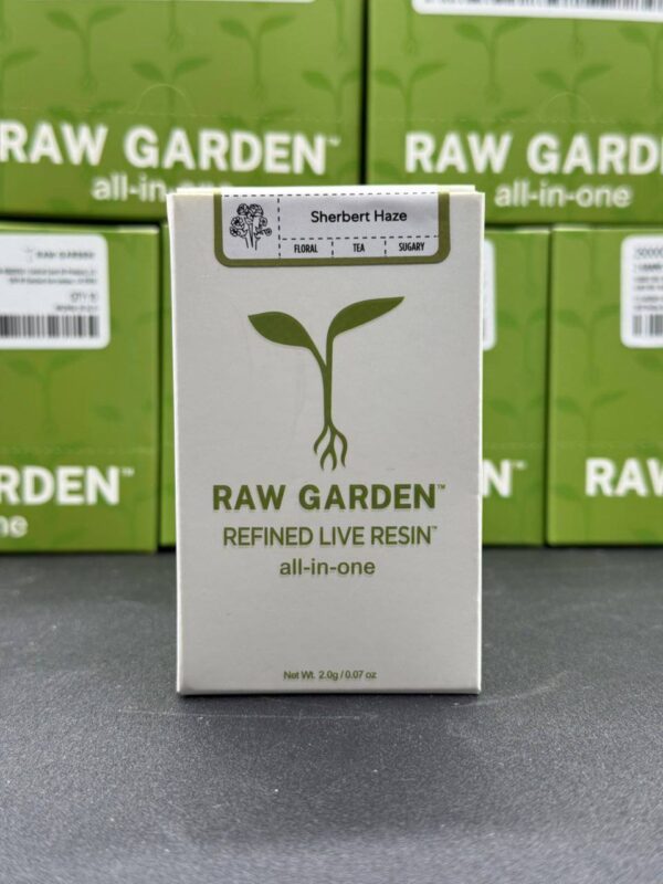 RAW GARDEN Disposable Refined Live Resin 2G – Premium Cannabis Vape On-the-Go