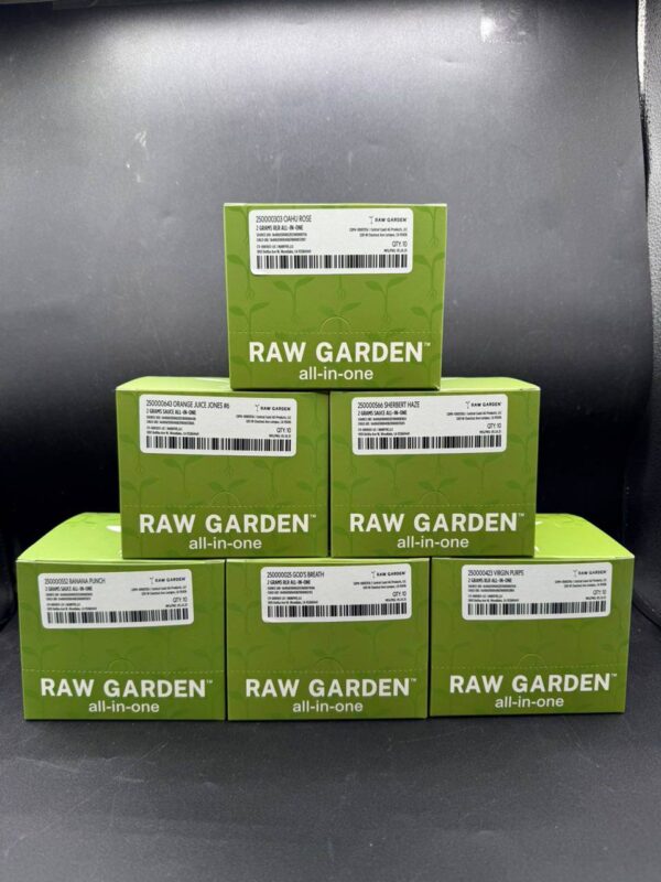 RAW GARDEN Disposable Refined Live Resin 2G – Premium Cannabis Vape On-the-Go
