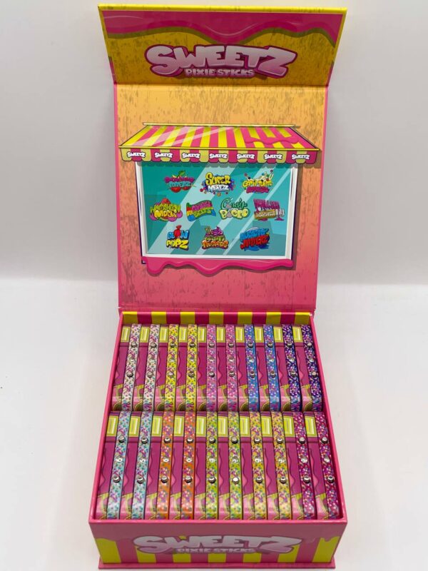 SWEETZ Pixie Sticks Mini Pre-Rolls combine flavor, convenience, and craftsmanship—giving smokers a unique experience that stands out from the crowd.