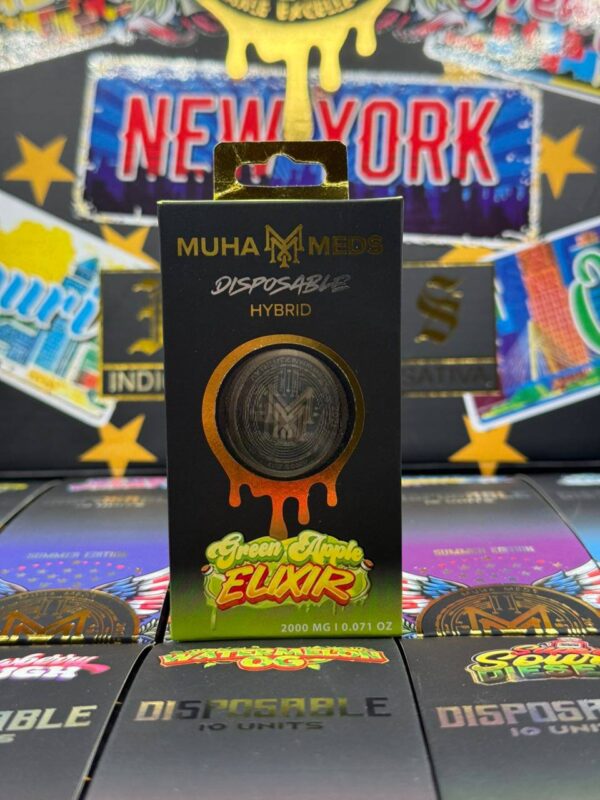The MUHA MEDS Disposable isn’t just another vape—it’s a fusion of top-tier cannabis oil, innovative design, and unmatched convenience.