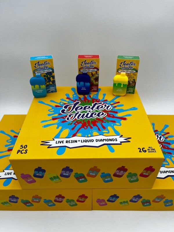 Step into the world of smooth vaping satisfaction with the JEETER JUICE 2G DISPOSABLE, a premium device crafted for those who demand both quality and convenience.