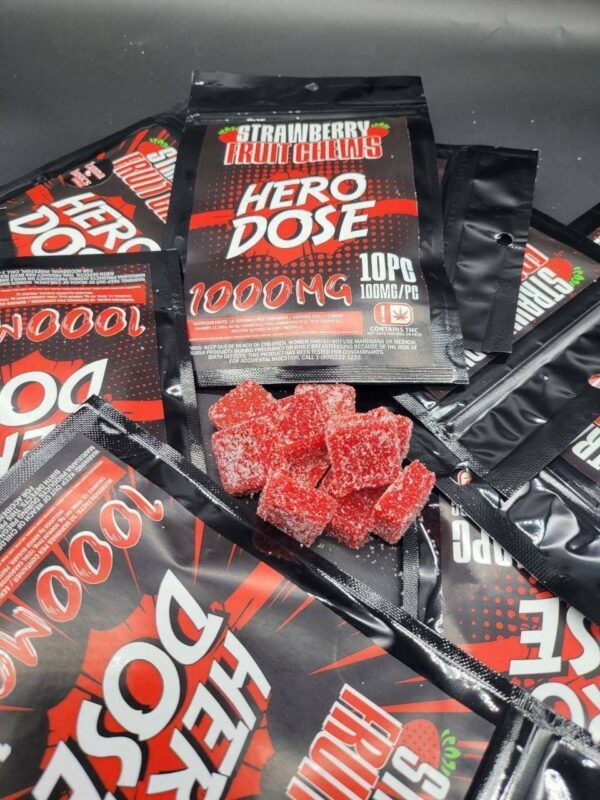 HERO DOSE 1000MG stands out by delivering a concentrated strength that is perfect for those who want to experience more than just the ordinary.