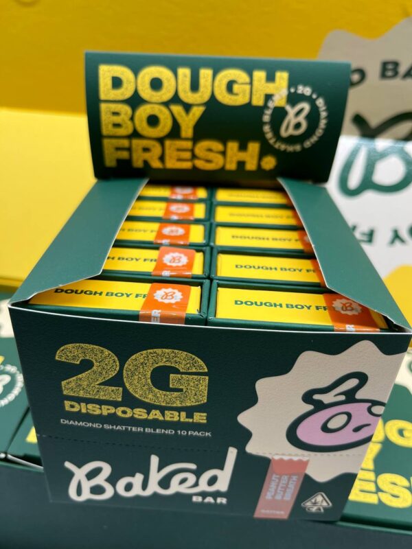 Experience the ultimate in vaping luxury with the BAKED BAR 2G DISPOSABLE.