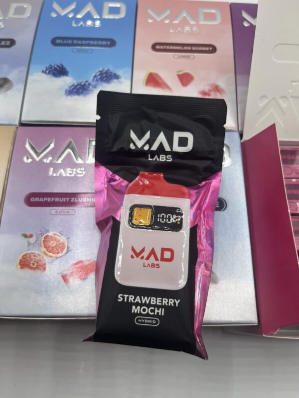 Experience the next evolution of convenience and potency with the MAD LABS 2G Disposable Vape.