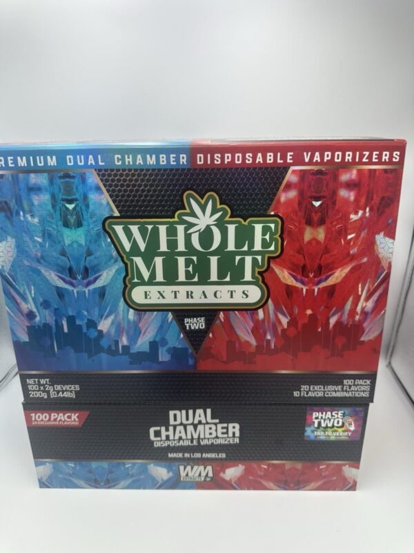 Experience the Full Spectrum: The Revolutionary WHOLE MELT Dual Chamber Disposable