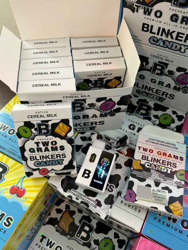 Designed with precision, the BLINKERS 2G Disposable holds a generous 2 grams of premium extract, ensuring longer sessions and fewer replacements.