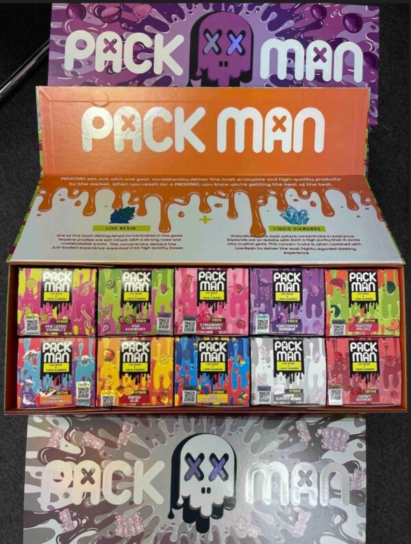 The Packman 2 Gram Disposable is a premium THC vape device designed for convenience, potency, and smooth flavor.