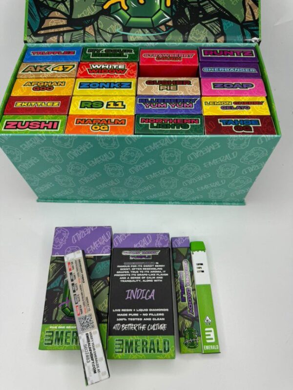 Emerald 1G Disposable Vape—premium THC oil