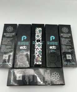 PLUGPLAY disposable vape. This limited-edition sativa delivers a radiant, energizing high & a unique sweet berry citrus flavor.