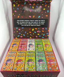 Discover the FRYD DONUTS 2G Dual Flavored Disposable Vape! Enjoy two delicious donut flavors in one device with a massive 2G capacity.