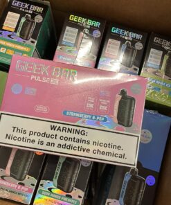 Geek Bar Pulse: Redefining Disposable Vapes. Featuring game-changing Pulse Mode, a full-screen display, and dual mesh coils for unmatched flavor and performance.
