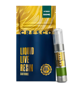Cheese Storm live resin cartridge