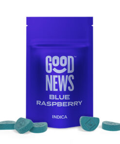 Good News Blue Raspberry gummies